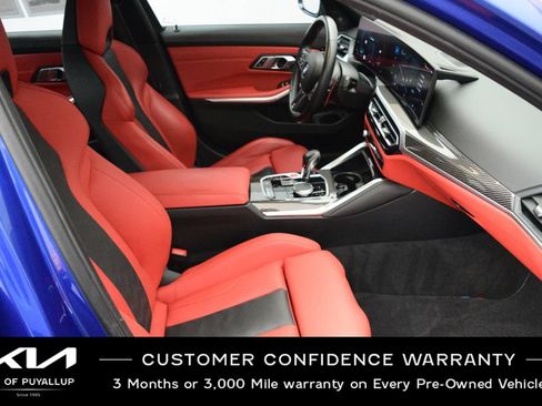 Used 2023 BMW M3 Competition w/ M Carbon Exterior Package AWD/4WD image 17