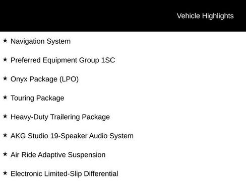 Used 2022 Cadillac Escalade Sport w/ Touring Package AWD/4WD image 2