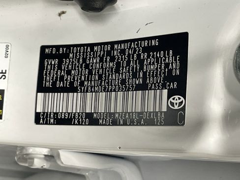 Certified 2023 Toyota Corolla LE image 36