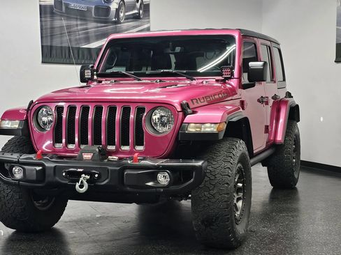 Used 2021 Jeep Wrangler Unlimited Rubicon w/ Xtreme Recon 35" Tire Package AWD/4WD image 4