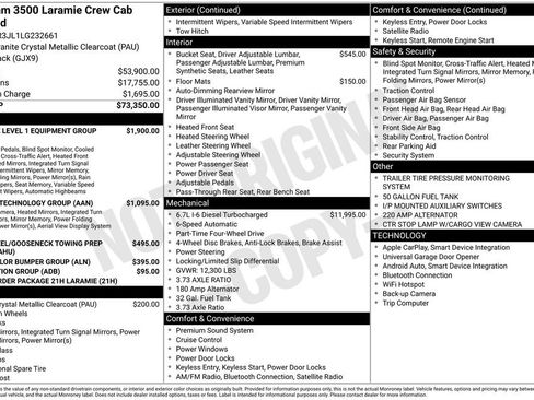 Used 2020 RAM 3500 Laramie image 34