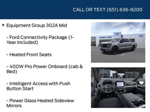 New 2026 Ford F150 XLT w/ Equipment Group 302A MID AWD/4WD image 15