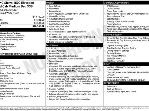 Used 2021 GMC Sierra 1500 Elevation RWD image 2