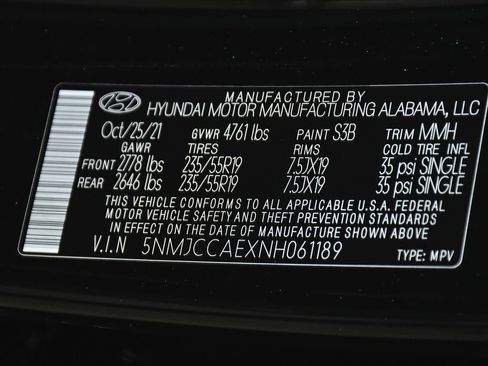 Used 2022 Hyundai Tucson SEL w/ Convenience + Premium Package AWD/4WD image 15