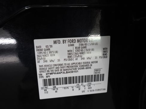 Used 2020 Ford Edge ST w/ Equipment Group 401A image 64