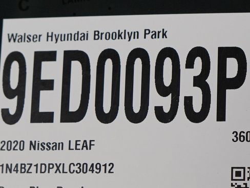 Used 2020 Nissan Leaf SL Plus w/ Protection Package FWD image 28