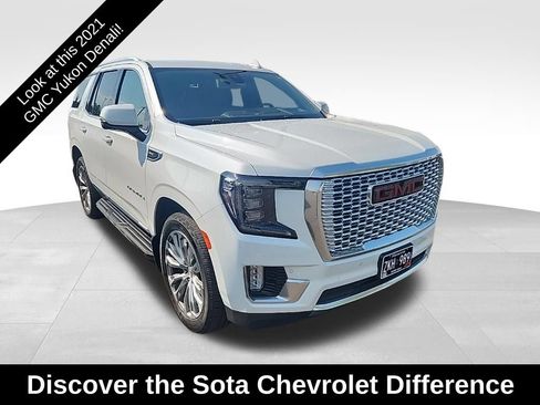Used 2021 GMC Yukon Denali w/ LPO, Illumination Package AWD/4WD image 1