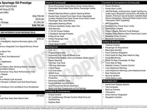 Used 2025 Kia Sportage SX AWD/4WD image 27
