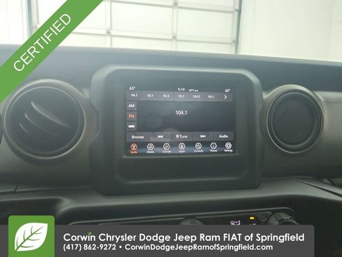 Certified 2021 Jeep Wrangler Unlimited Sport AWD/4WD image 16