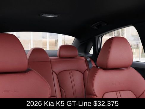 New 2026 Kia K5 GT-Line w/ GT-Line Red Interior Package AWD/4WD image 28