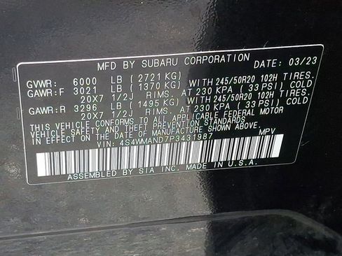 Used 2023 Subaru Ascent Limited AWD/4WD image 27