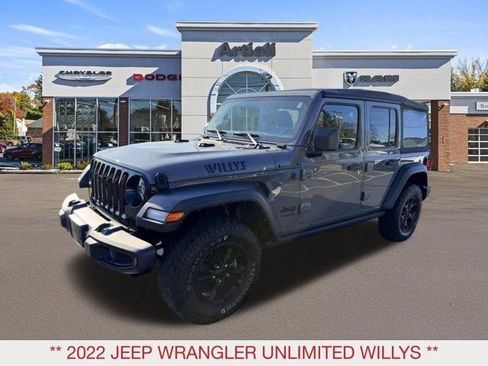 Certified 2022 Jeep Wrangler Unlimited Sport AWD/4WD image 4
