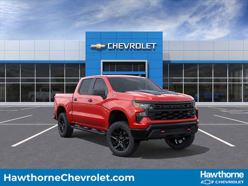 New 2026 Chevrolet Silverado 1500 Custom Trail Boss w/ LPO, Dark Essentials Package AWD/4WD image 1