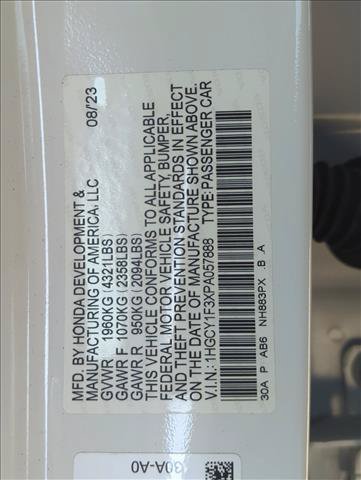 Used 2023 Honda Accord EX image 26