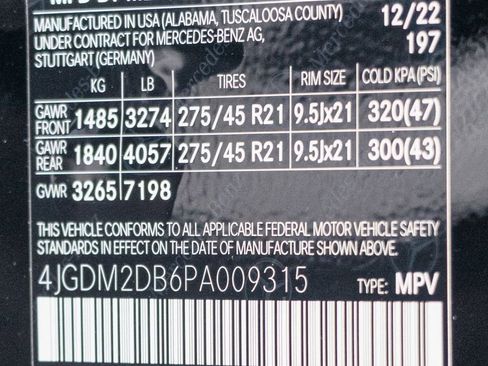 Certified 2023 Mercedes-Benz EQS 450+ SUV image 39