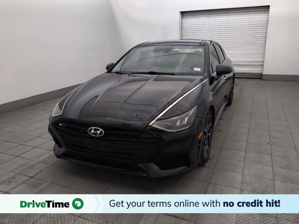Used 2023 Hyundai Sonata N Line w/ Preferred Accessory Package FWD image 1