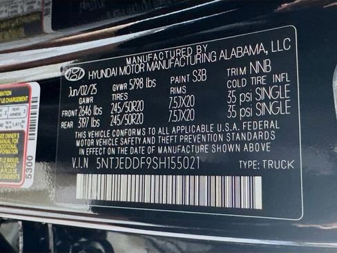 New 2025 Hyundai Santa Cruz Limited image 21