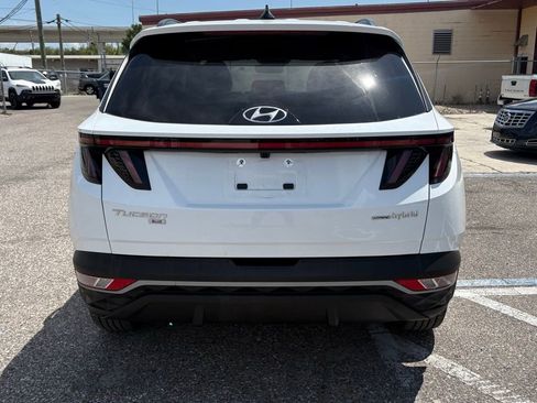 Used 2023 Hyundai Tucson Blue w/ Cargo Package AWD/4WD image 4