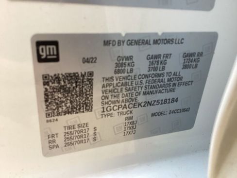 Used 2022 Chevrolet Silverado 1500 LT w/ LPO, Liner Protection Package image 63