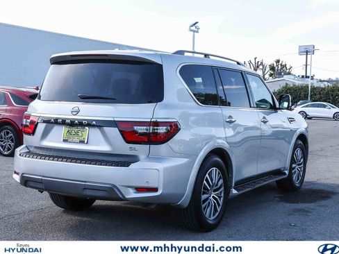 Used 2021 Nissan Armada SL w/ Captain's Chairs Package RWD image 4