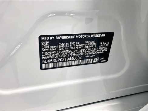 New 2026 BMW X3 xDrive30 w/ M Sport Package AWD/4WD image 24