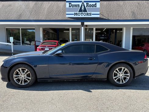 Used 2014 Chevrolet Camaro LS w/ White Rally Stripe Package RWD image 2