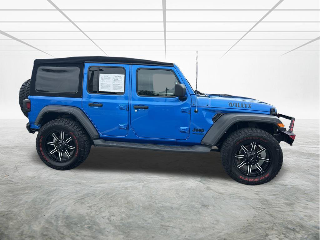 Used 2021 Jeep Wrangler Unlimited Sport AWD/4WD image 3