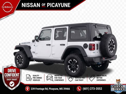 Used 2024 Jeep Wrangler Unlimited Rubicon 4xe AWD/4WD image 3