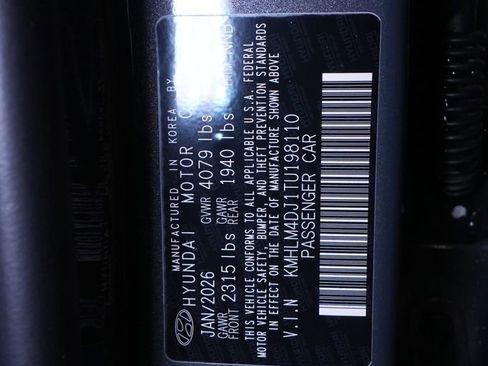 New 2026 Hyundai Elantra Blue w/ Cargo Package FWD image 37