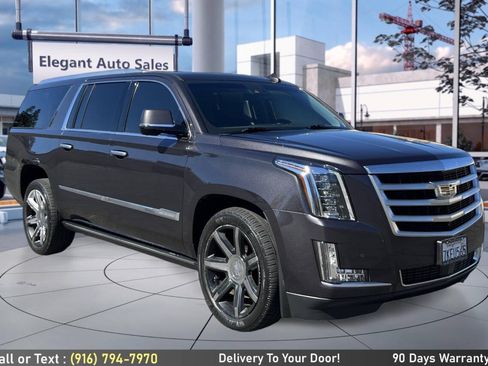 Used 2015 Cadillac Escalade ESV Premium AWD/4WD image 3