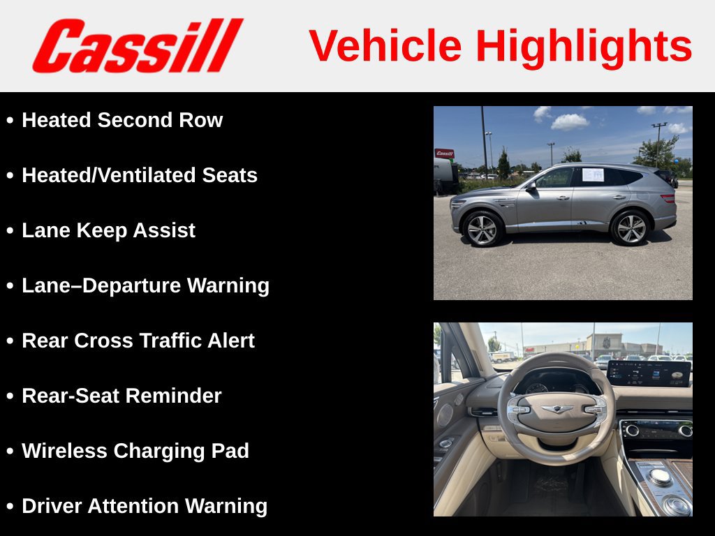 Used 2023 Genesis GV80 3.5T Advanced + AWD/4WD image 14