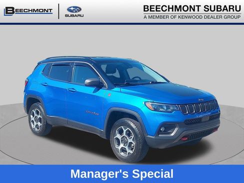 Used 2022 Jeep Compass Trailhawk w/ Trailhawk Convenience Group AWD/4WD image 1