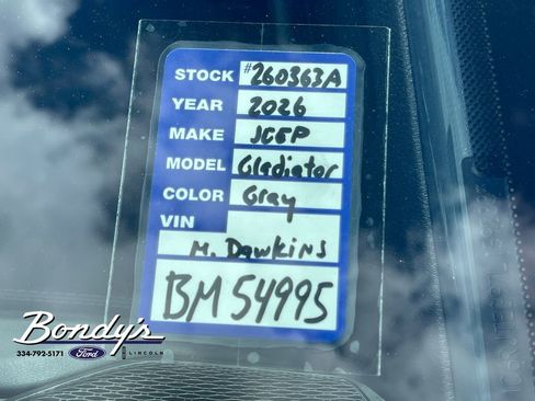 Used 2026 Jeep Gladiator Mojave AWD/4WD image 21