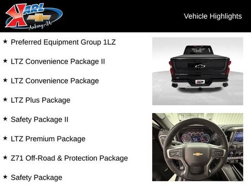 Certified 2021 Chevrolet Silverado 1500 LTZ w/ LTZ Premium Package AWD/4WD image 2