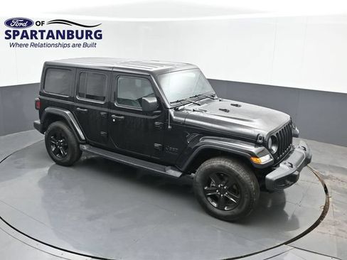 Used 2020 Jeep Wrangler Unlimited Sahara AWD/4WD image 1