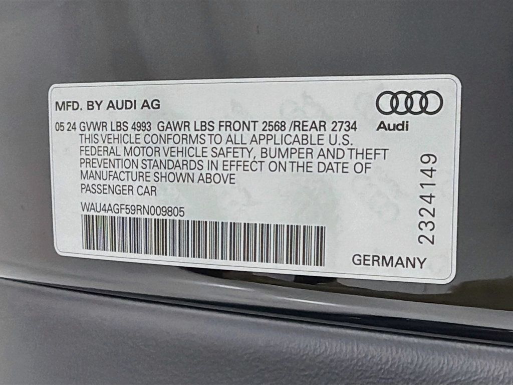 Used 2024 Audi A5 2.0T Premium Plus w/ Premium Plus AWD/4WD image 31
