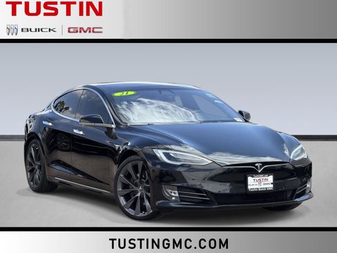 Used 2021 Tesla Model S Long Range Plus AWD/4WD image 1