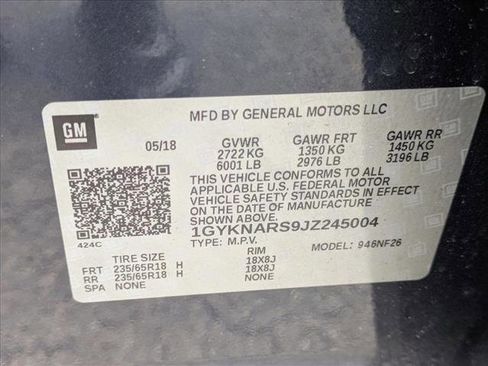 Used 2018 Cadillac XT5 FWD image 16