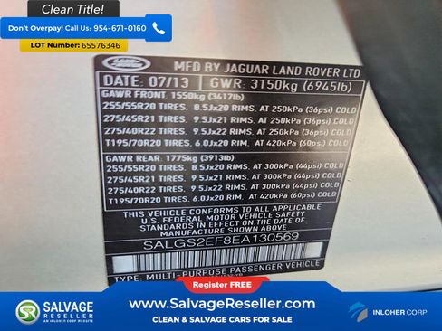 Used 2014 Land Rover Range Rover Supercharged AWD/4WD image 17