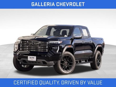 Certified 2023 GMC Canyon Denali w/ Denali Black Edition AWD/4WD image 1