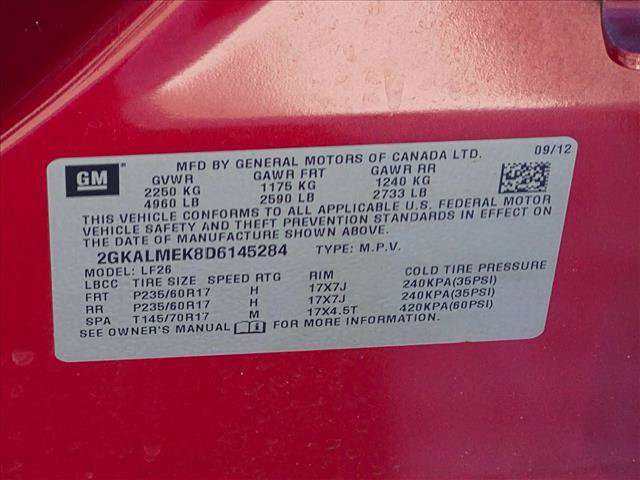Used 2013 GMC Terrain SLE FWD image 17