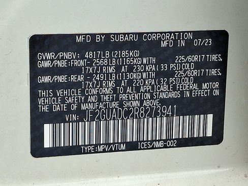 Certified 2024 Subaru Crosstrek 2.0i Premium AWD/4WD image 27