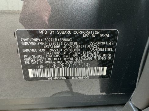 New 2026 Subaru Outback Premium AWD/4WD image 29
