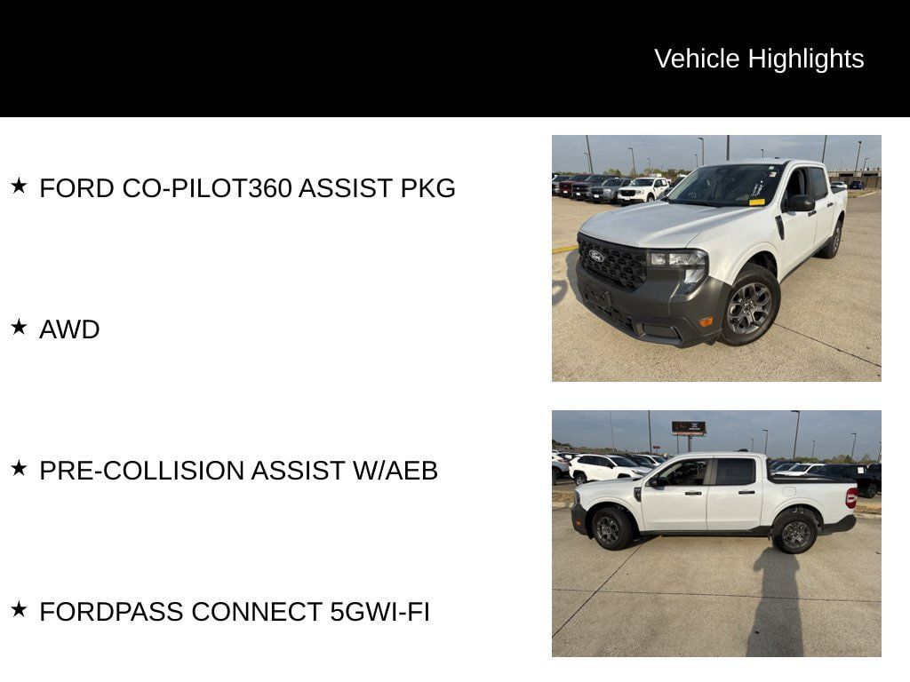 Used 2025 Ford Maverick XLT w/ Equipment Group 302A AWD/4WD image 5
