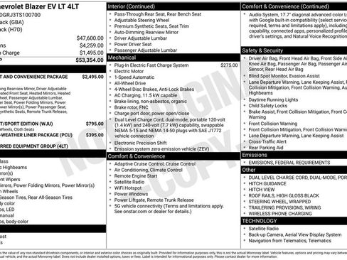 New 2026 Chevrolet Blazer EV LT image 4