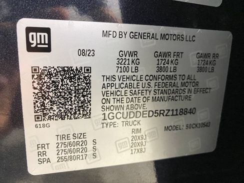 Certified 2024 Chevrolet Silverado 1500 LT AWD/4WD image 32