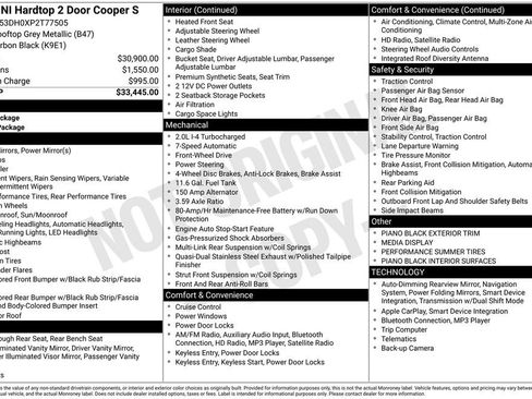 Used 2023 MINI Cooper S FWD image 9