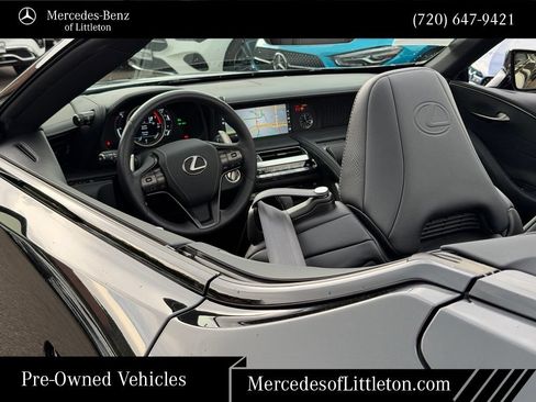 Used 2022 Lexus LC 500 Convertible w/ Touring Package RWD image 3