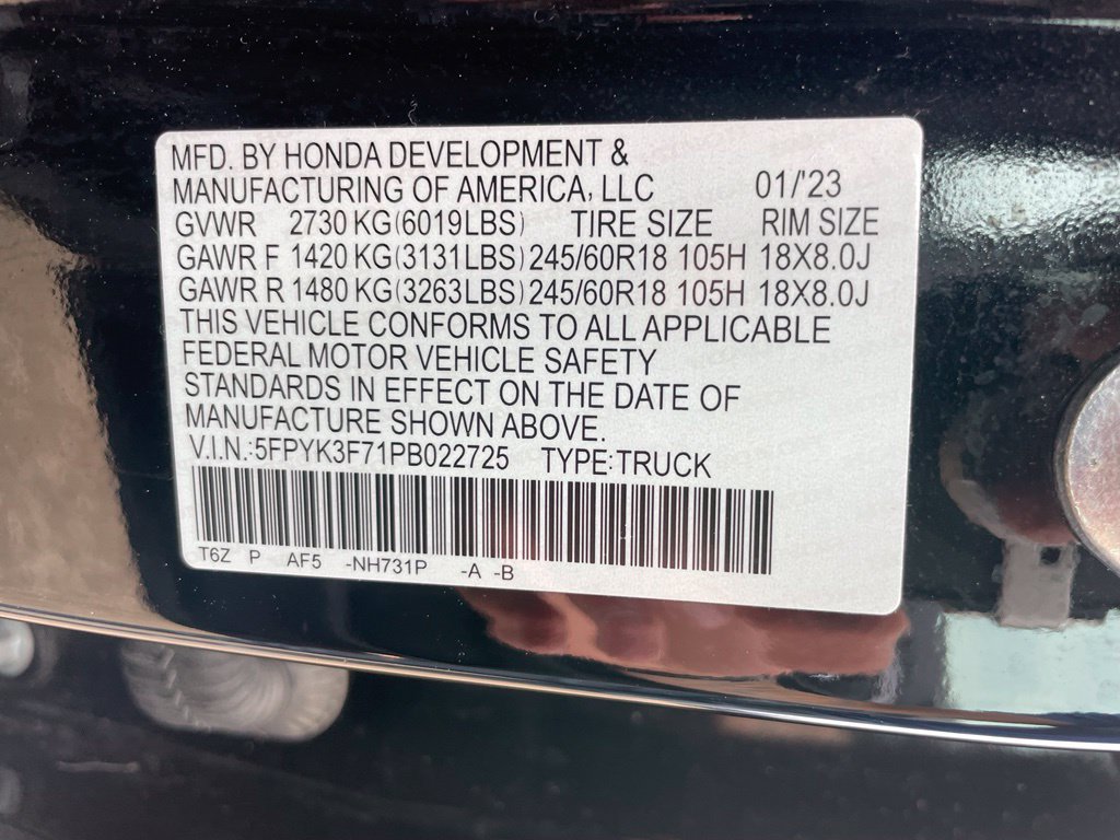 Used 2023 Honda Ridgeline RTL-E image 36