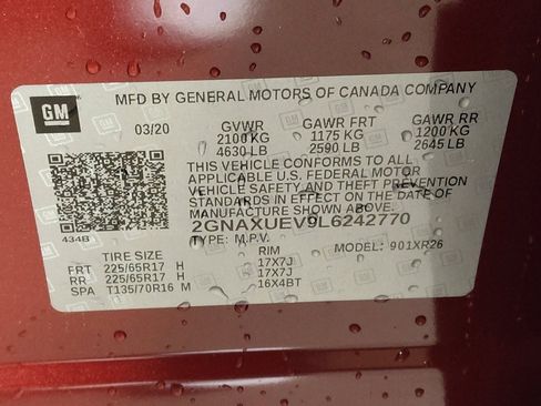 Used 2020 Chevrolet Equinox LT image 33